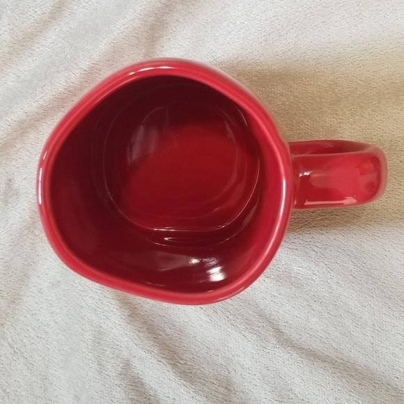 Rae Dunn Mrs. Claus Christmas Holiday Coffee Mug. Red w/ White Letters. - Picture 2 of 4